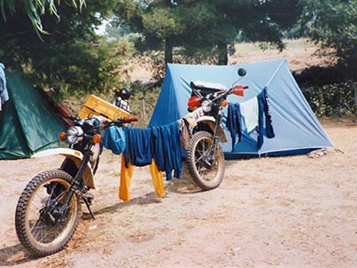 Campingplatz auf Chalkidiki